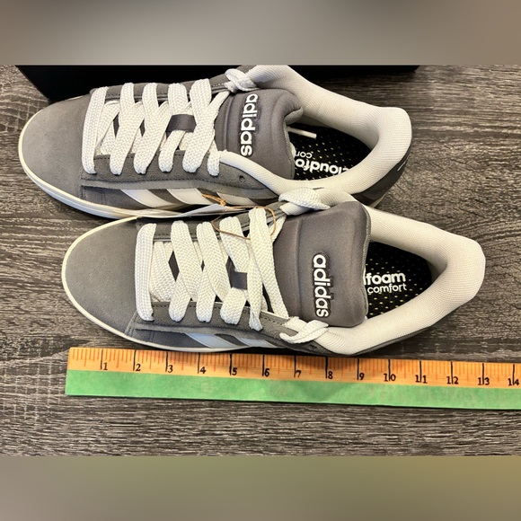 🤍 Adidas Grand Court Alpha 00s Gray White Sneakers Men’s 8.5 Casual Shoes NWT - Picture 16 of 16